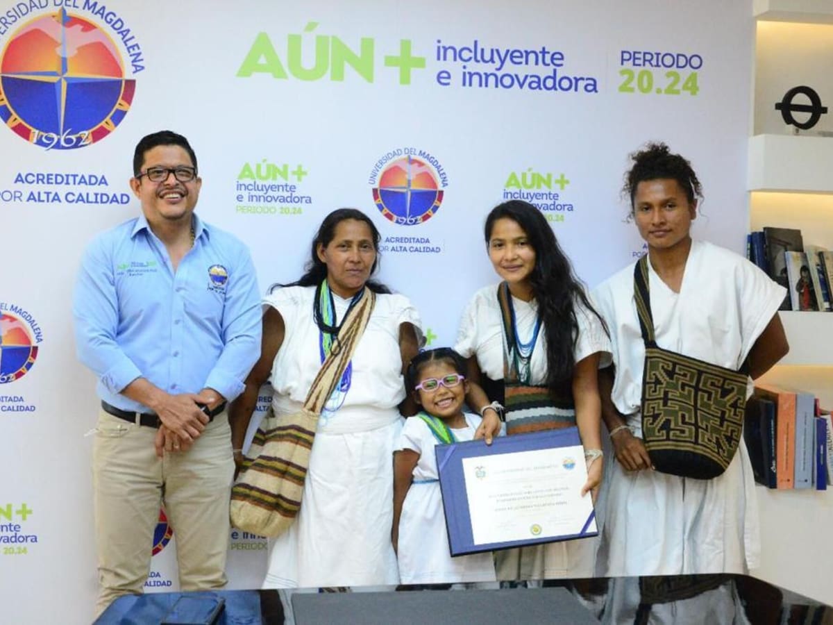 Por primera vez una indígena recibe beca universitaria para cursar una maestría en Santa Marta