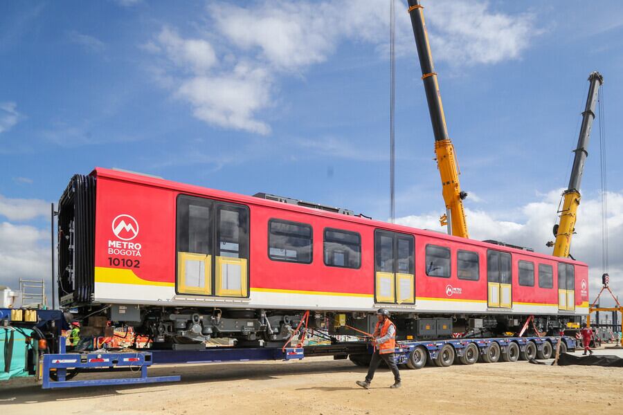 Metro de Bogotá. Foto: Colprensa / Catalina Olaya