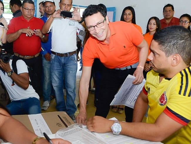 Colombia Humana anuncia apoyo a Carlos Caicedo a la Gobernación del Magdalena. Foto: Colprensa