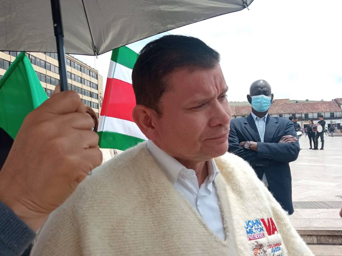 “Que se investigue supuesta infiltración a la campaña de Fico Gutiérrez”: candidato John Milton Rodríguez