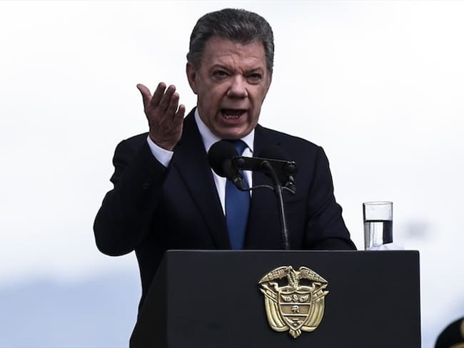 Santos anuncia cambio en cuatro ministerios para su último año de gestión. Foto: Colprensa