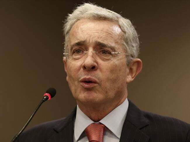 El expresidente Álvaro Uribe le pidió a sus copartidarios del Centro Democrático no defenderlo. Foto: Colprensa