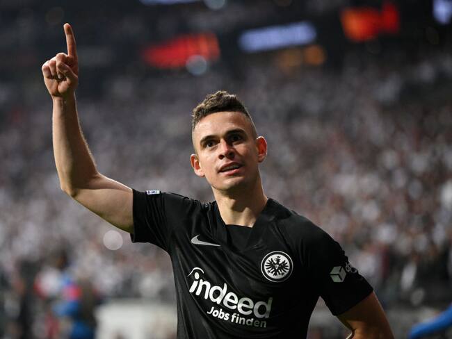 Rafael Santos Borre en el Eintracht Frankfurt de Alemania. (Photo by Matthias Hangst/Getty Images)