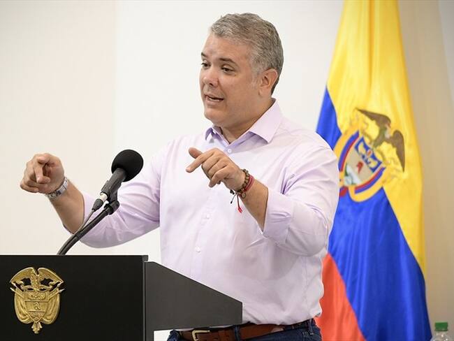 Iván Duque, presidente de Colombia . Foto: Presidencia de la República