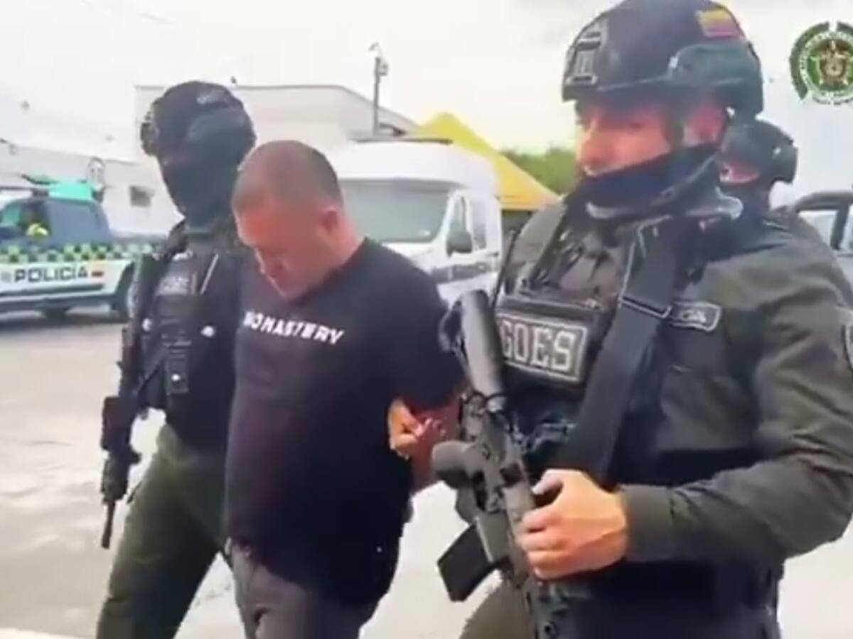 Alias ‘Eusebio’, cabecilla de Cordillera en Risaralda, capturado en La Virginia