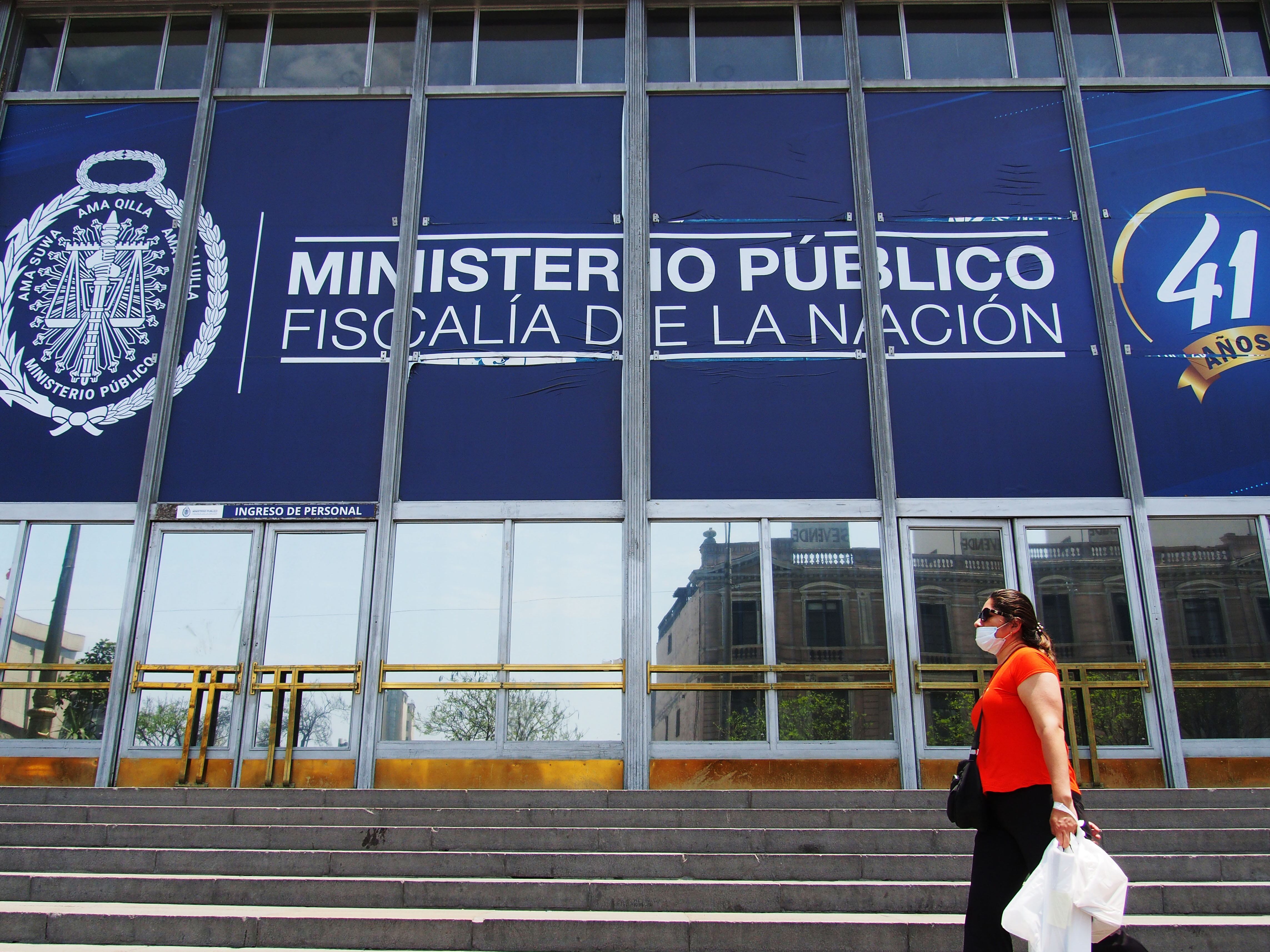Fiscalia de Perú. FOTO: Carlos Garcia Granthon/Fotoholica Press/LightRocket via Getty Images)
