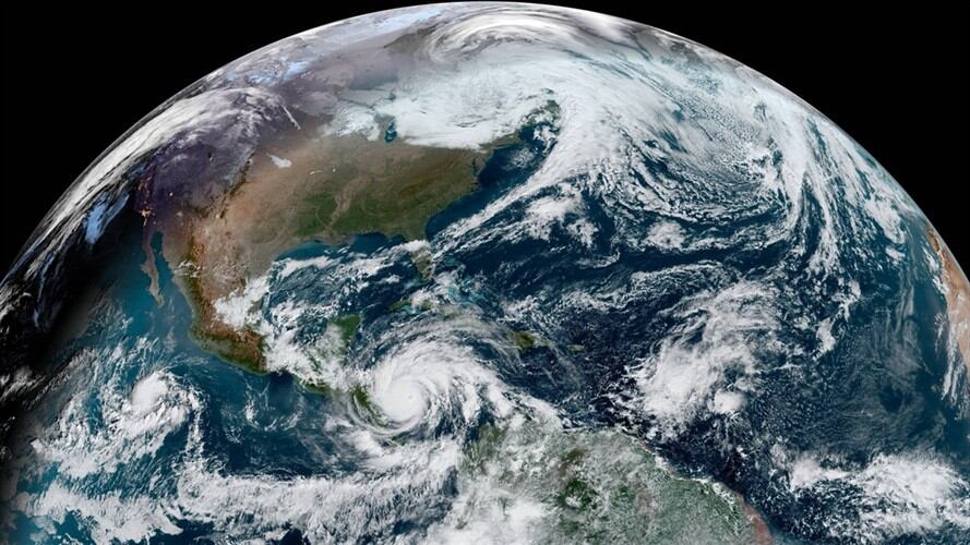 El Huracán Iota ya alcanzó la categoría cinco, la más alta posible.. Foto: Agencia EFE