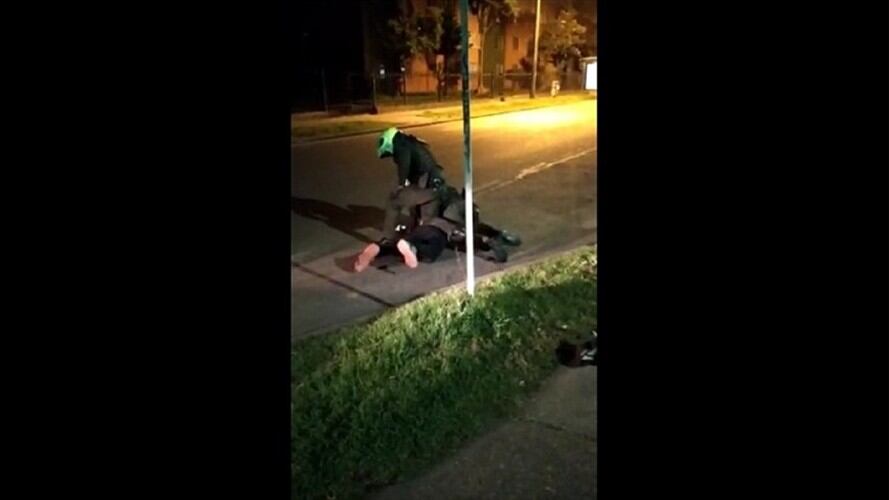 A través de las redes sociales, se pronunciaron los familiares de Javier Ordoñez. Foto: Pantallazo video