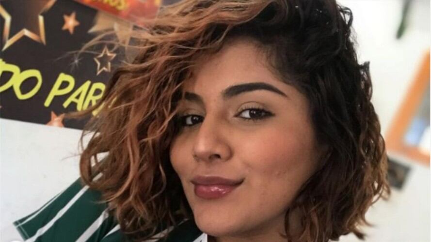 Fay Martínez, hincha del Deportivo Cali, se desnudará tras el doblete de Marco Pérez. Foto: Instagram: @faymartinezr