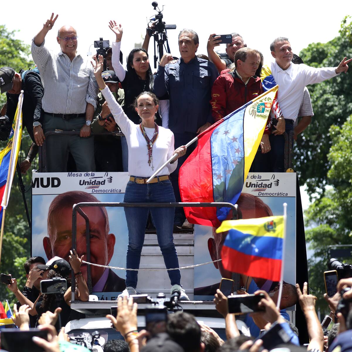 En fotos: Así se viven las protestas de Venezuela en oposición a la reelección de Maduro