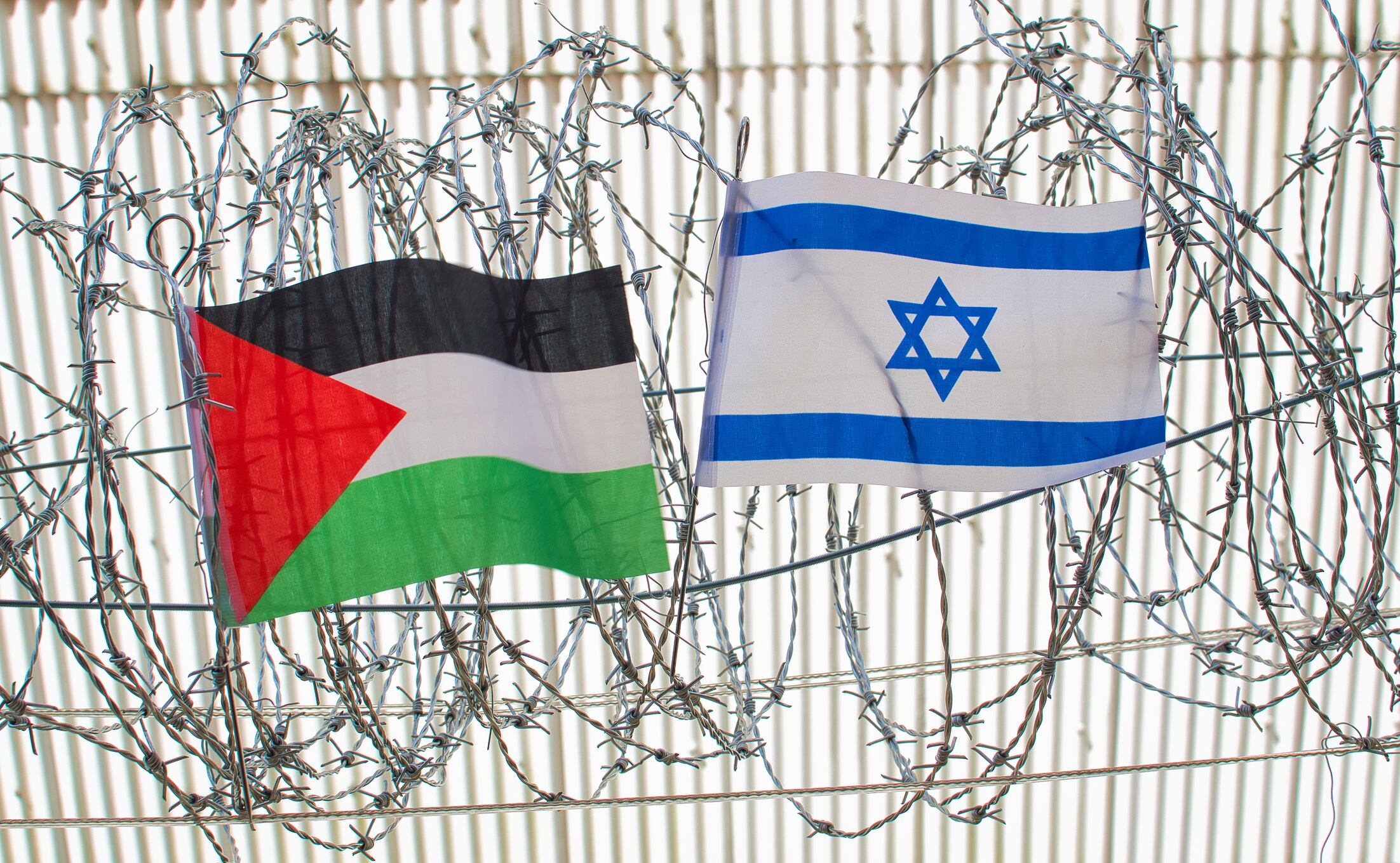 Imagen de referencia del conflicto entre Palestina e Israel. Foto: getty Images