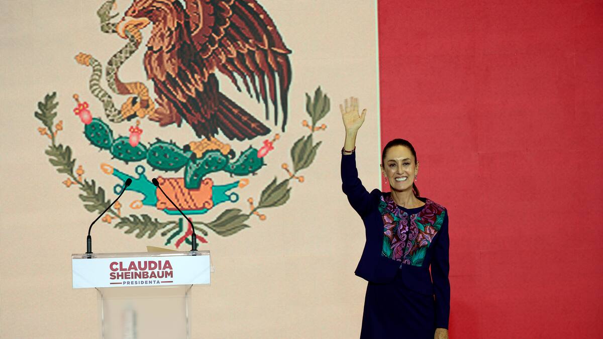 “Es una gran noticia”: senadora Olga Sánchez sobre elección de Claudia Sheinbaum en México