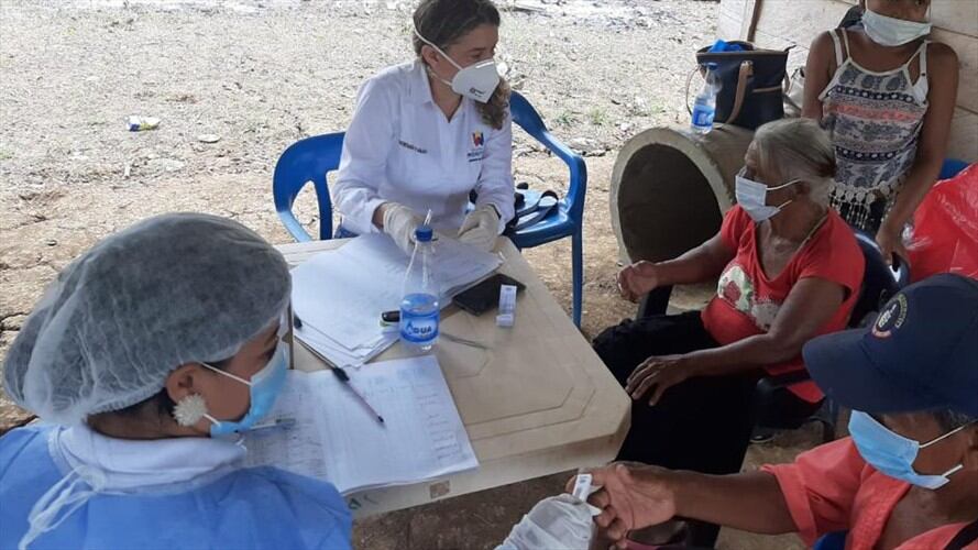 Emiten alerta sanitaria por brote de malaria en zona rural de Montería.Foto: prensa Alcaldía Montería.