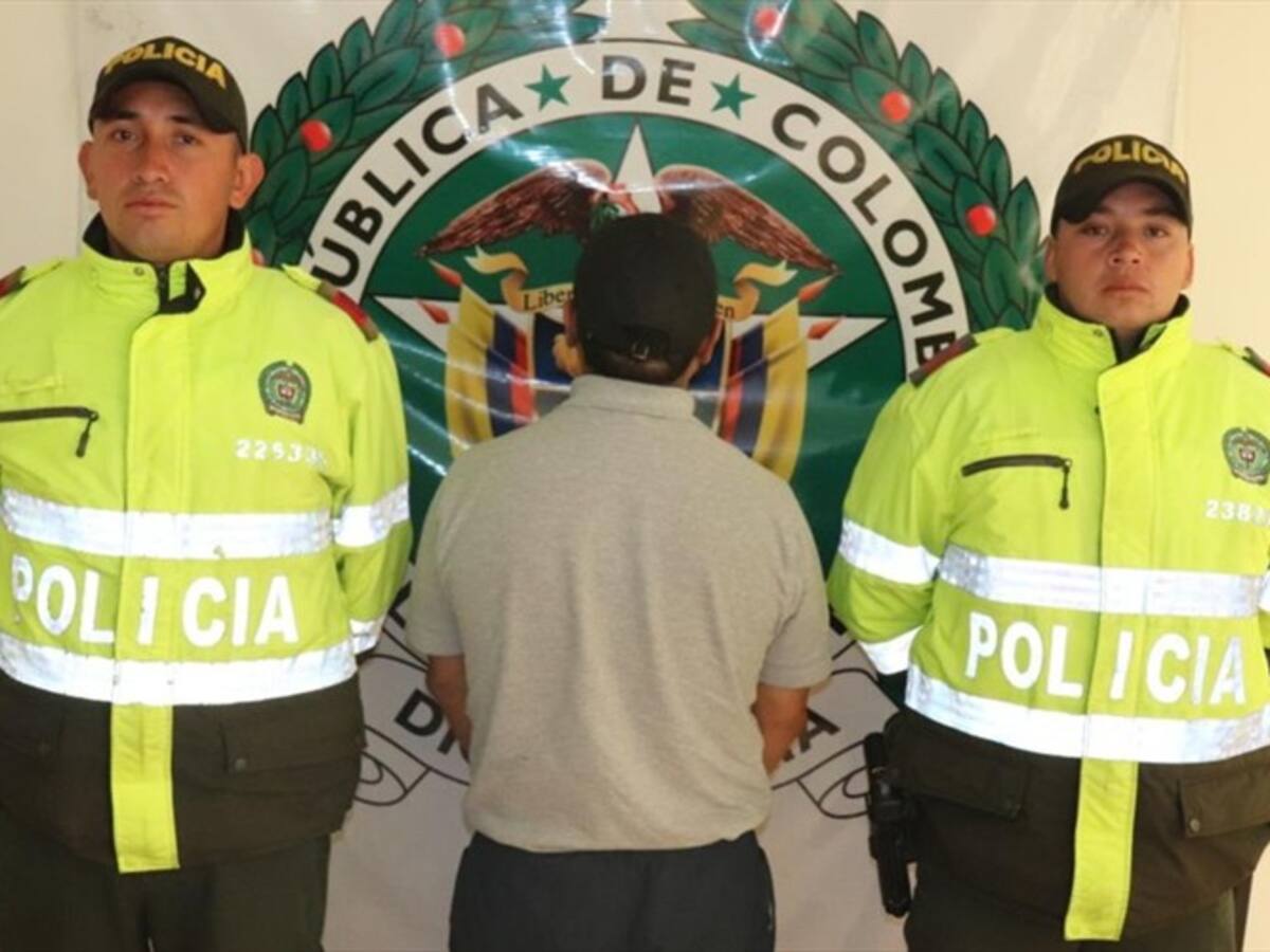 Capturan a un hombre que mostró sus partes íntimas a una niña en parque de Tunja