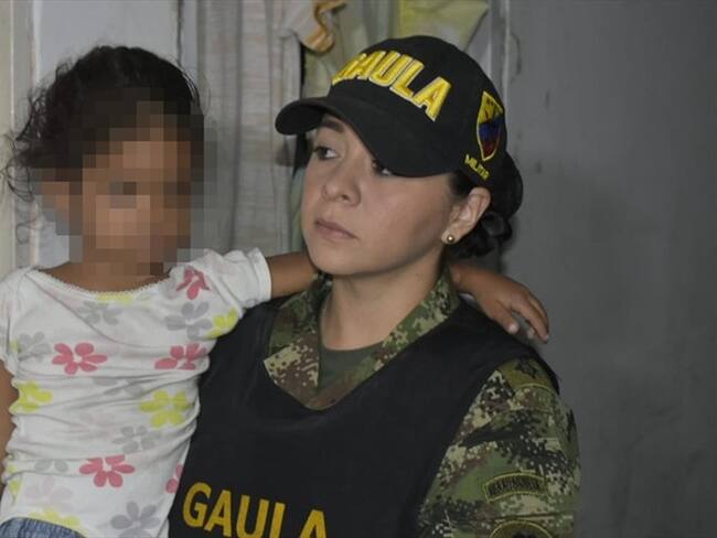 Rescatan en Cali a menor que había sido secuestrada por su padrastro en Venezuela. Foto: Erika Rebolledo