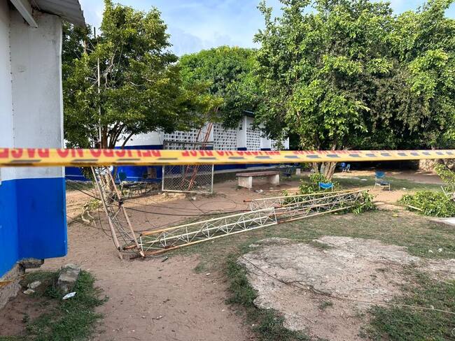 Antena que mató a estudiante en colegio de Cartagena habría sido instalada hace 16 años