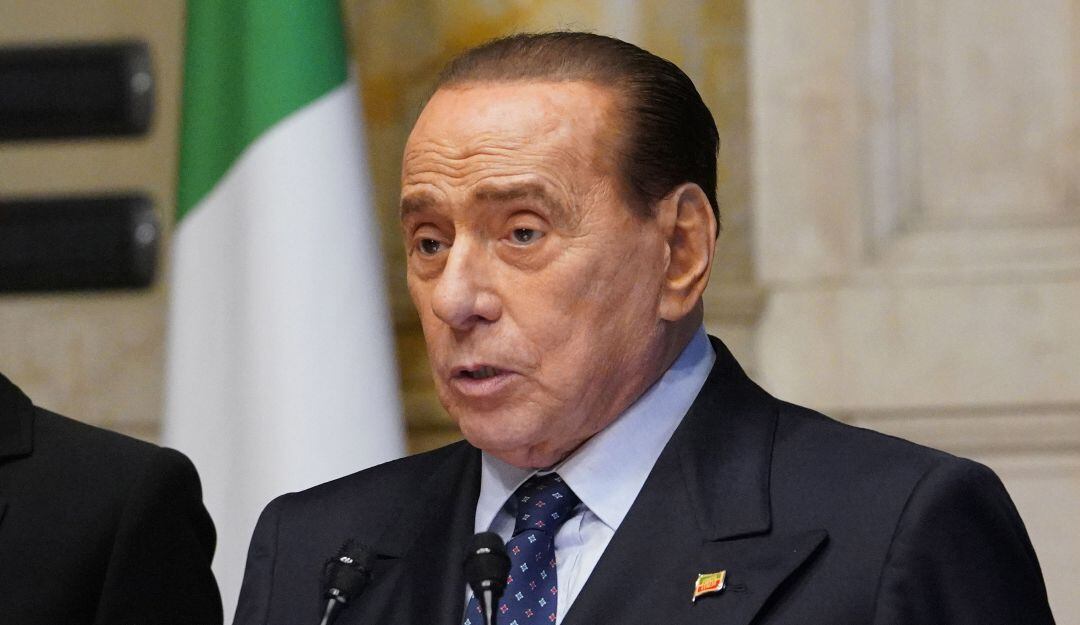 El exmandatario italiano, Silvio Berlusconi. Foto: Getty Images.