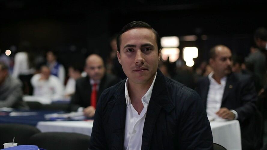 La Corte ordenó la captura de Richard Aguilar, quien es investigado por irregularidades para el reforzamiento de la estructura de la Villa Olímpica del estadio Alfonso López. . Foto: Colprensa - Sofía Toscano