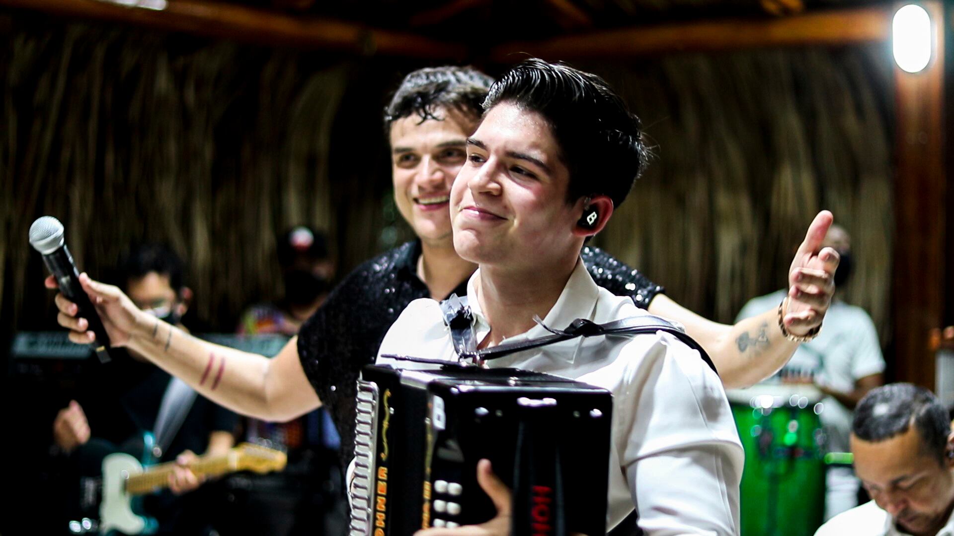 Acordeonero Rubén Lanao | Foto: Instagram @rubenlanao