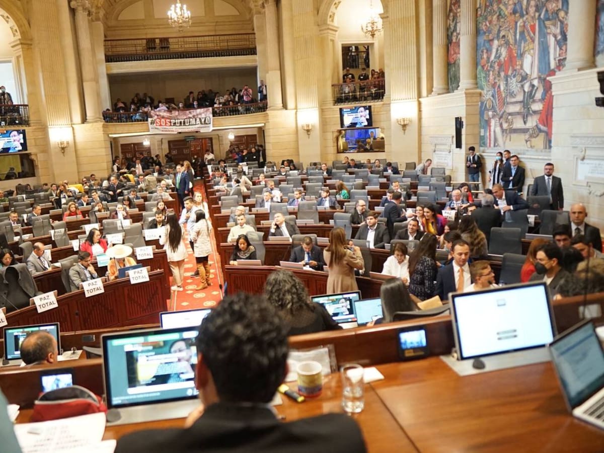 Cámara revivió servicio social para la paz en último debate de ley de orden público