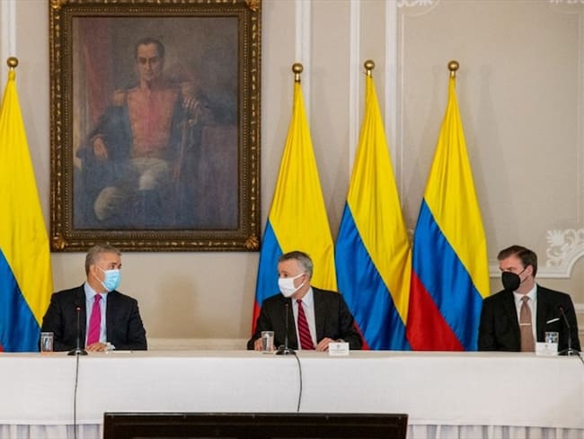 Colombia y Estados Unidos acuerdan fortalecer la lucha contra las drogas. Foto: Cortesía Presidencia