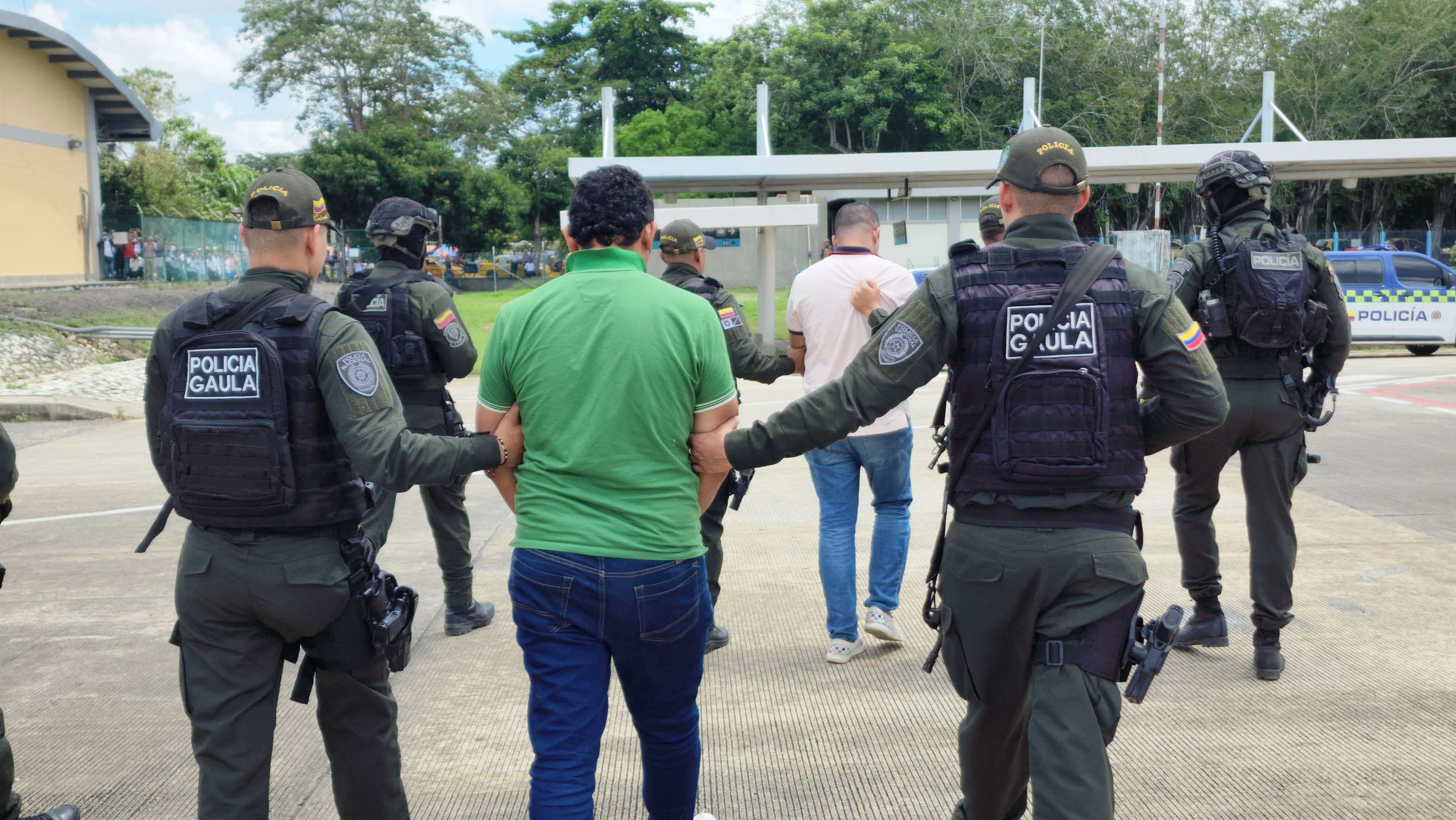 Dejan en libertad a presuntos implicados en la masacre registrada en Chimá, Córdoba. Foto: Policía. 