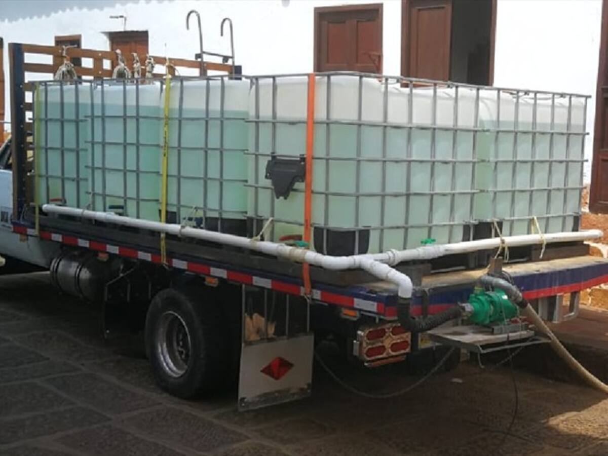 Crítica situación en Barichara por agua, denuncian que hace ocho días no hay líquido