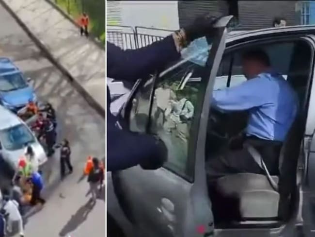 ¿Quién es el conductor que arrolló a personas en entrada a parqueadero en Bogotá?