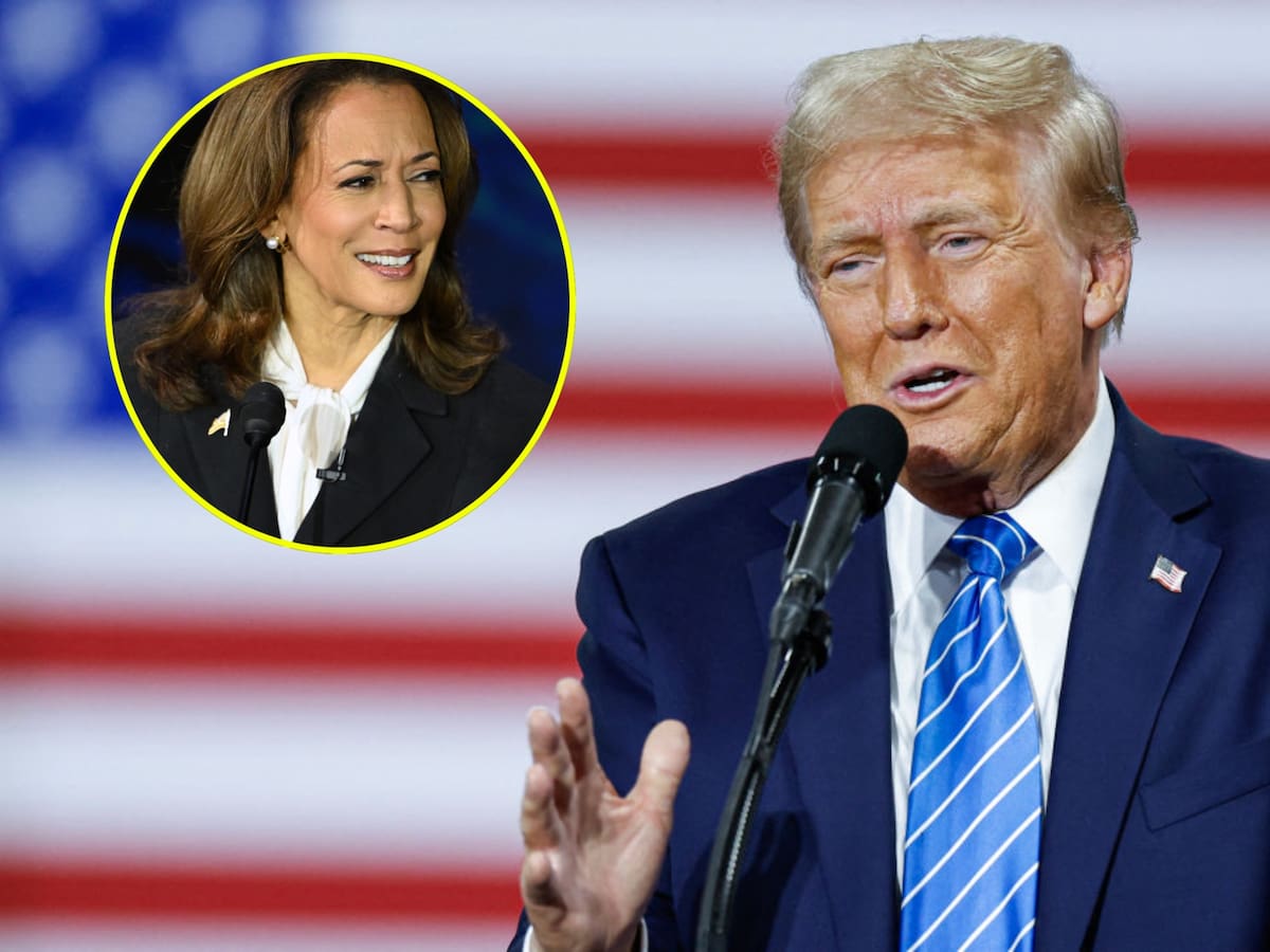 Trump elaboró anuncio de TV en el que asegura que Irán está apoyando la campaña de Harris