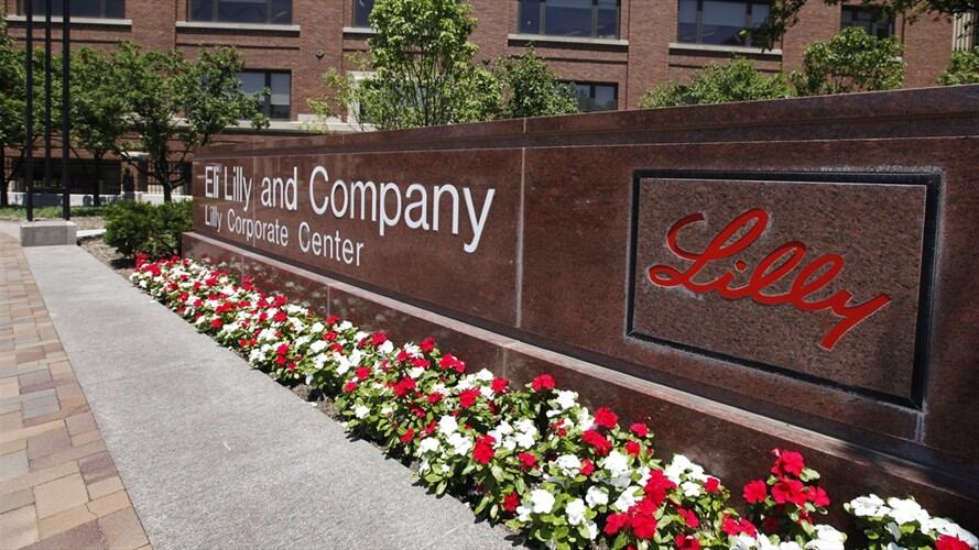 Sede de Eli Lilly and Co. Foto: Associated Press - AP - Darron Cummings