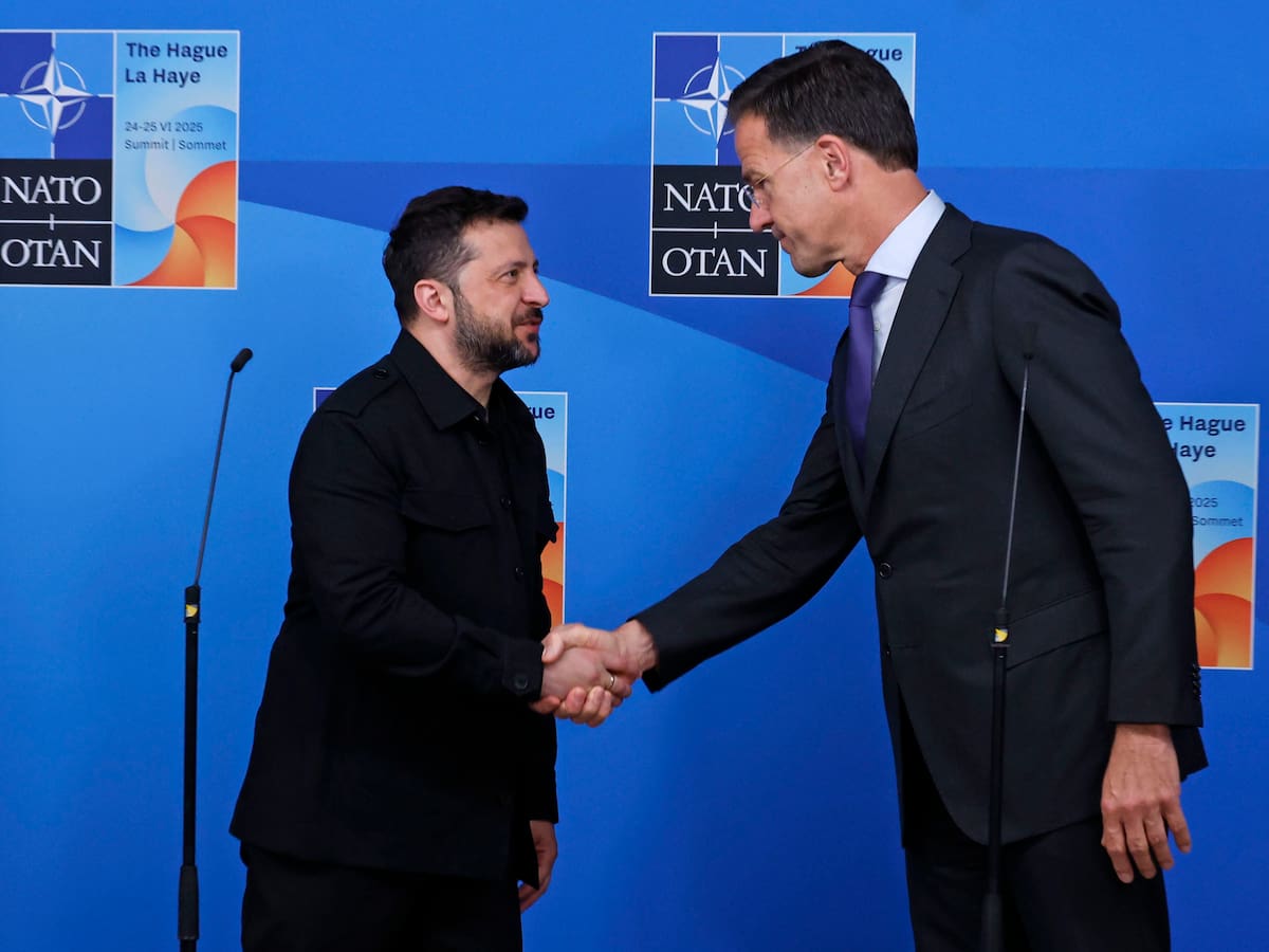 Mark Rutte afirmó que la OTAN seguirá apoyando a Ucrania en su camino “irreversible” a la Alianza