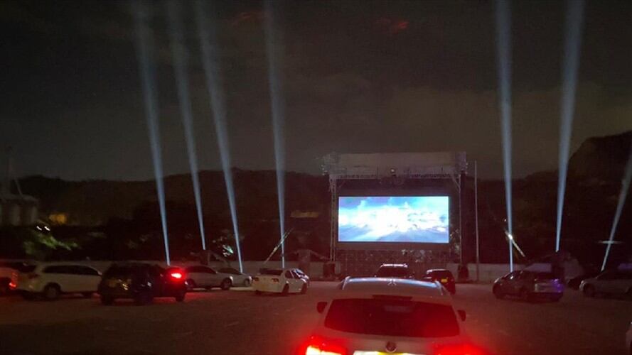 autocine Bucaramanga. Foto:suministrada.