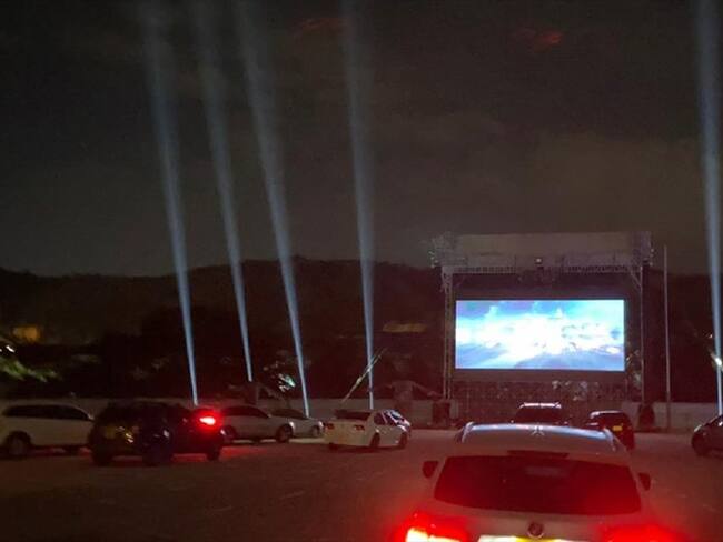 autocine Bucaramanga. Foto:suministrada.