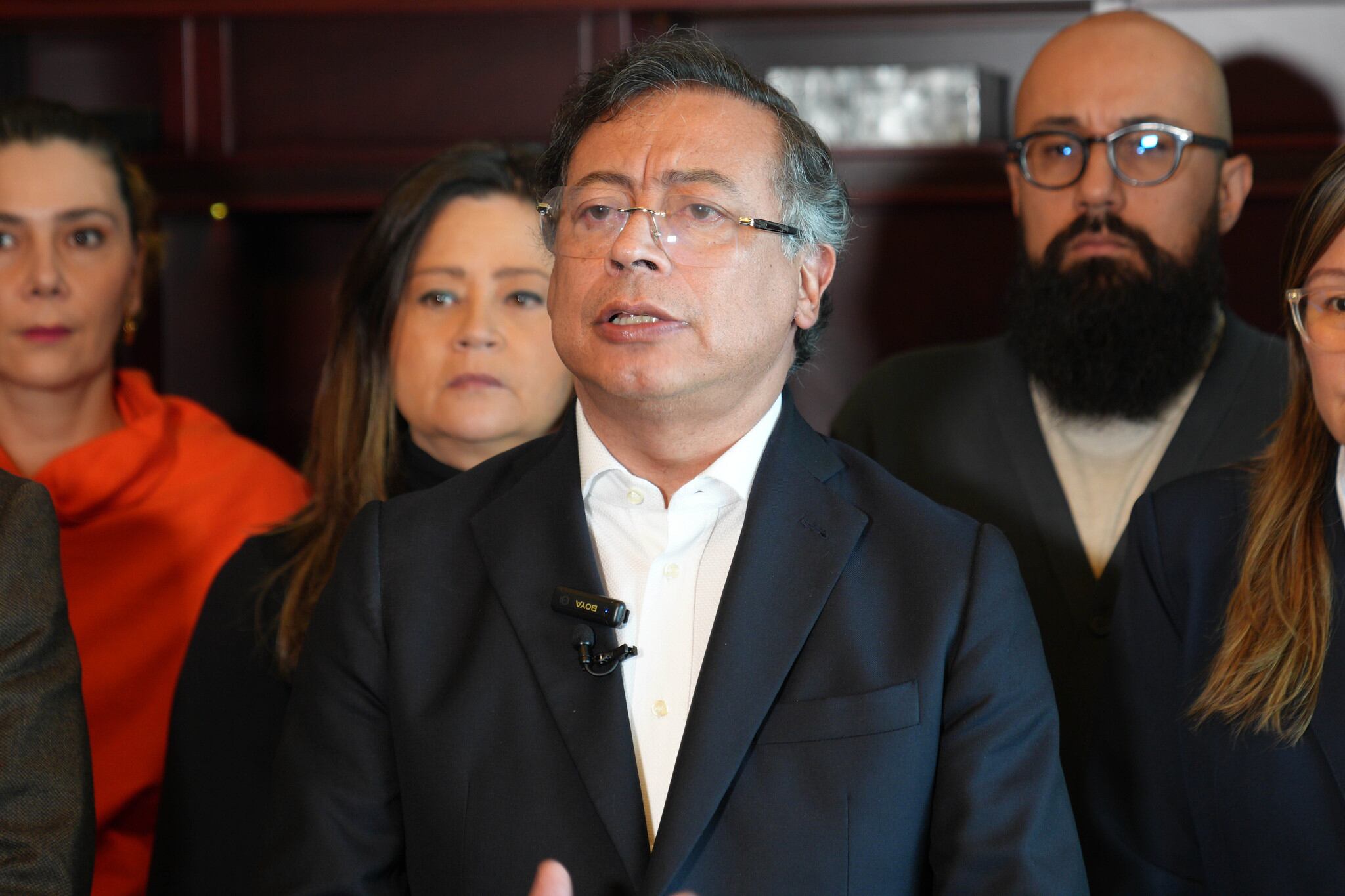 Alocución del presidente Gustavo Petro. 14 de mayo de 2025. Foto: Presidencia.