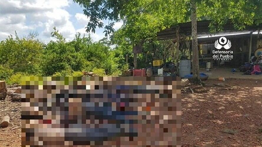 Hasta el municipio de Tibú llegan desplazados por masacre en Norte de Santander. Foto: Defensoría del Pueblo