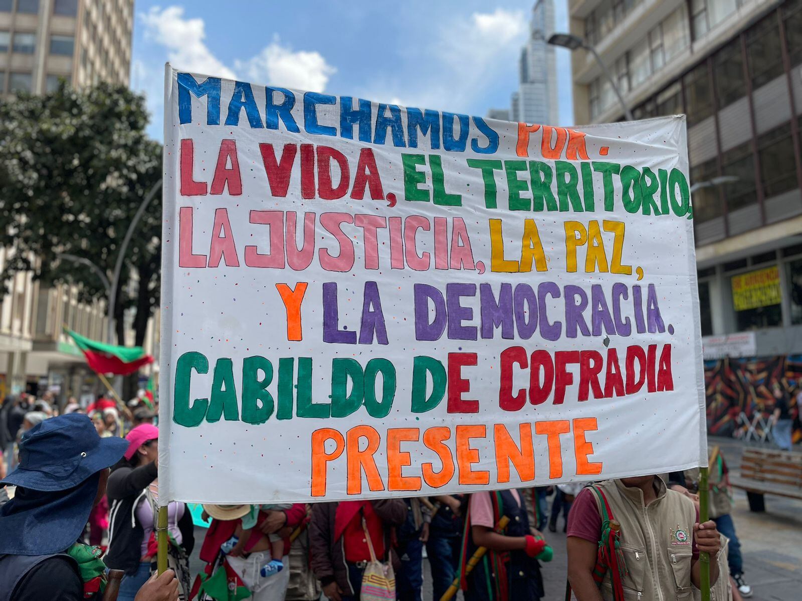 Marchas del 27 de septiembre. Foto: W Radio