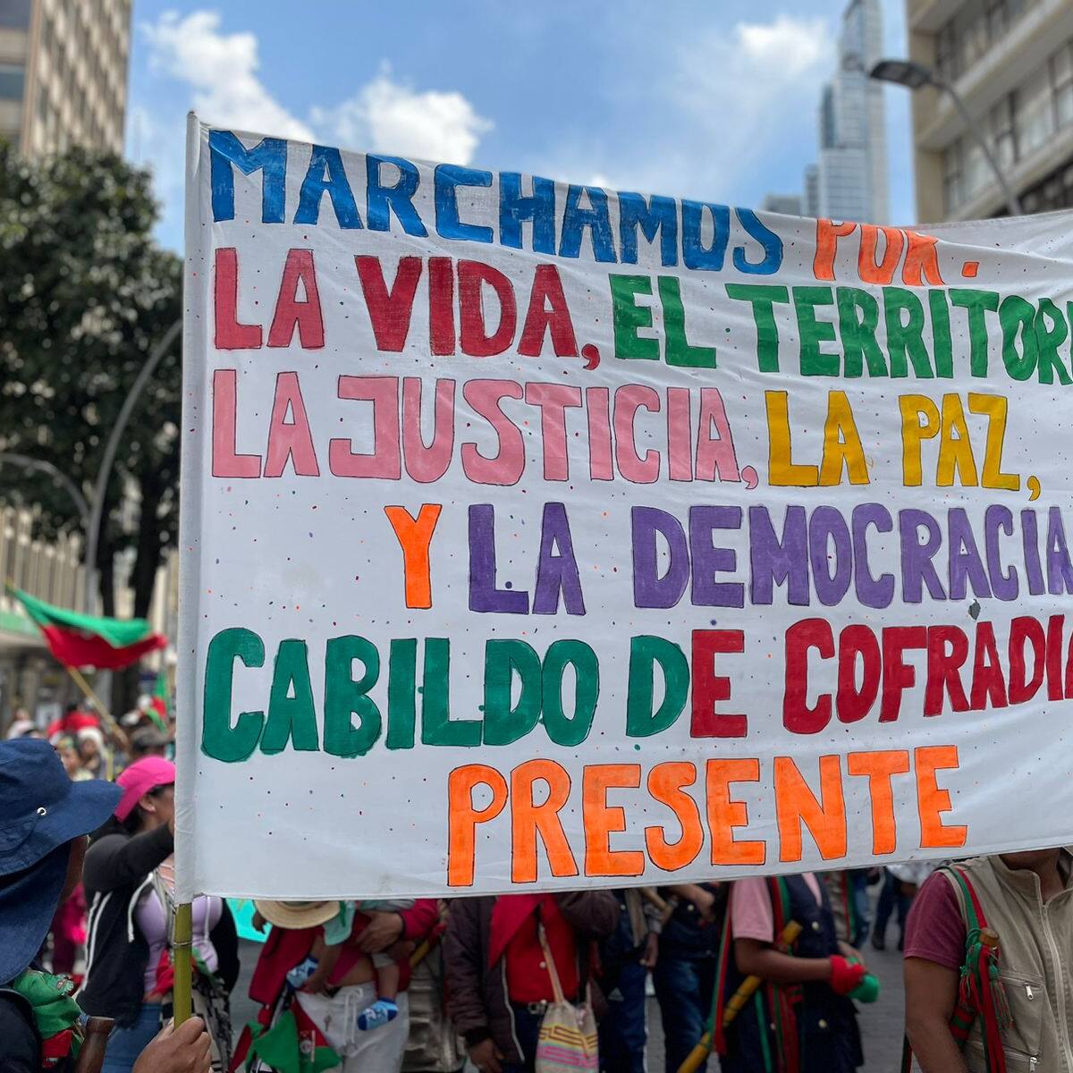 Así avanzaron las marchas del 27 de septiembre en Colombia