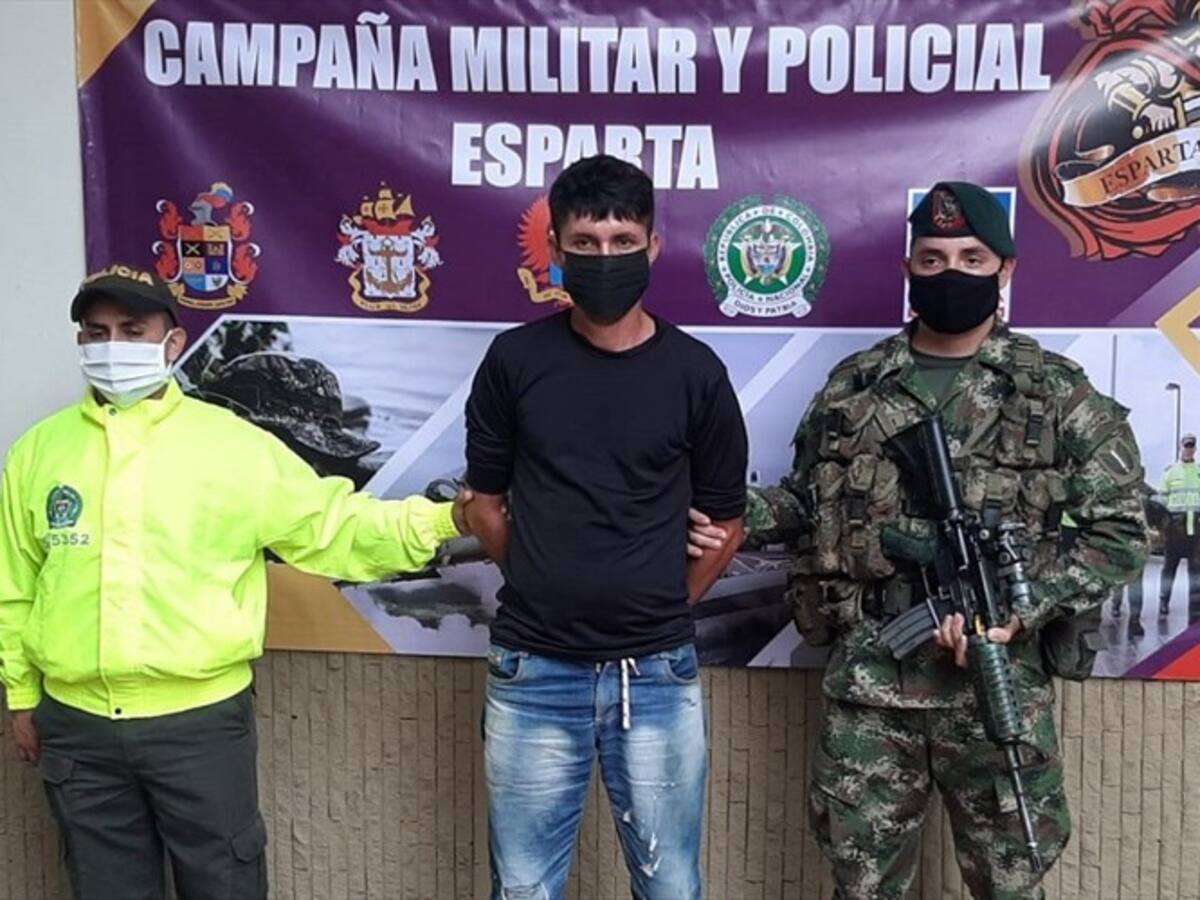 Policía de Norte de Santander y Ejército Nacional capturan a integrante del ELN