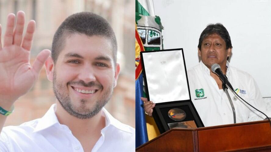 El agarrón por redes sociales entre Escobar y Samboní en Palmira . Foto: Twitter