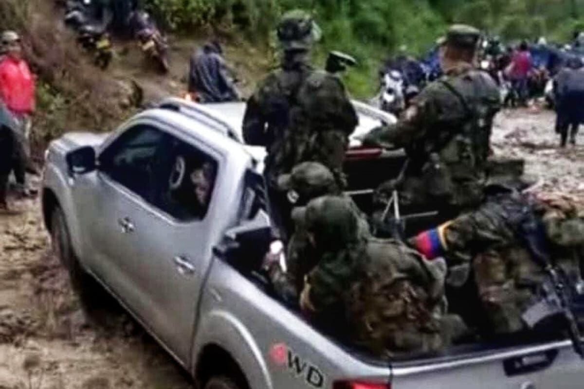 Hombres armados incursionaron al territorio ancestral. Crédito: Cric. 