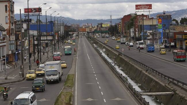 A partir de este 10 de diciembre entra en funcionamiento la primera fase del Carril Preferencial de la Avenida Boyacá. Foto: Colprensa