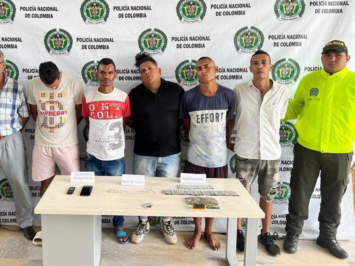 Judicializados integrantes del grupo delincuencial ‘Los Calvos’ en Santa Marta