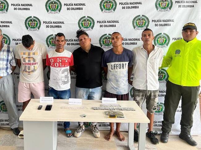 Judicializados integrantes del grupo delincuencial ‘Los Calvos’ en Santa Marta