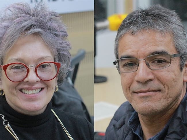 Olga Albornoz Salas y Juan José Calderón. Foto: Partida WCon Juan Pablo Barrientos