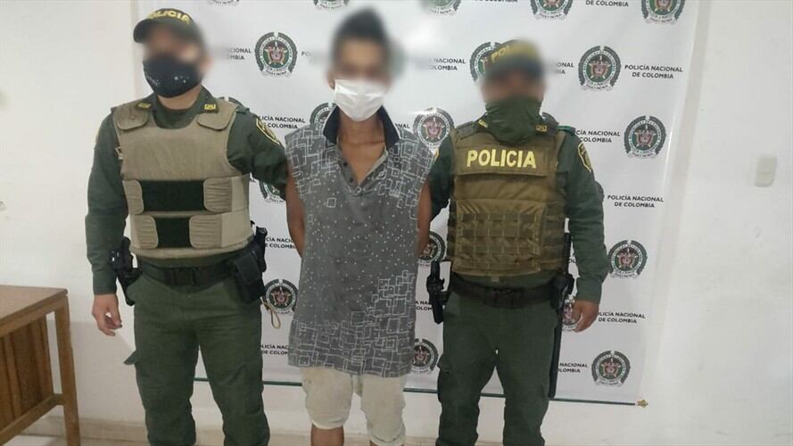 Capturan a hombre que habría intentado abusar sexualmente de una niña de 3 años en Córdoba. Foto: Policía de Córdoba