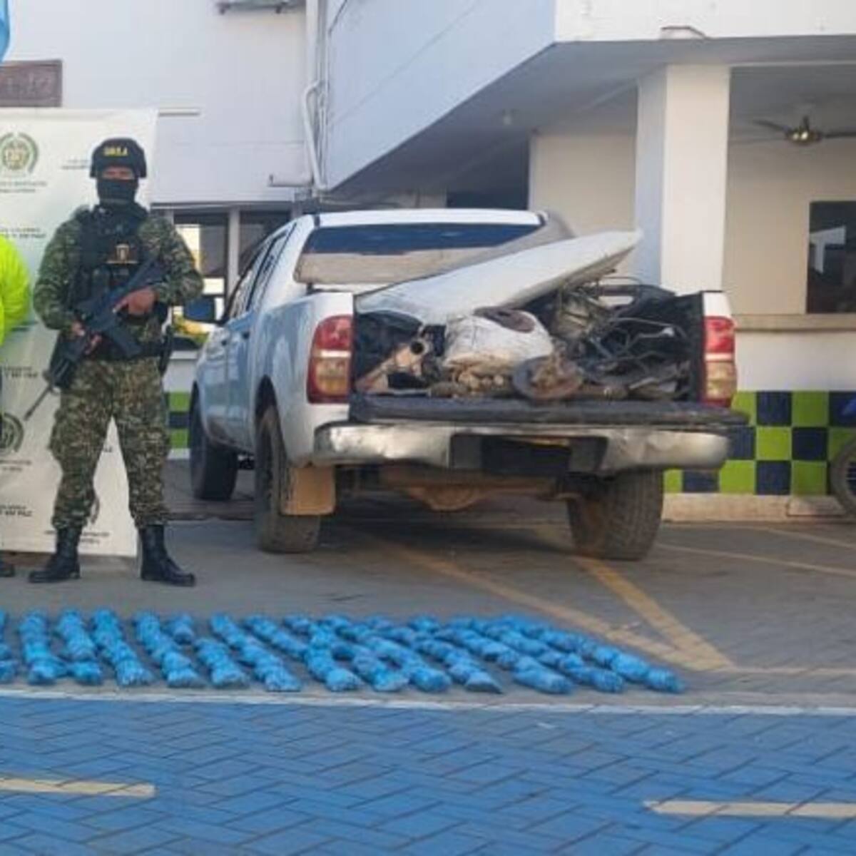 Capturan a presunto integrante del Clan del Golfo con 39 kilos de marihuana en Córdoba