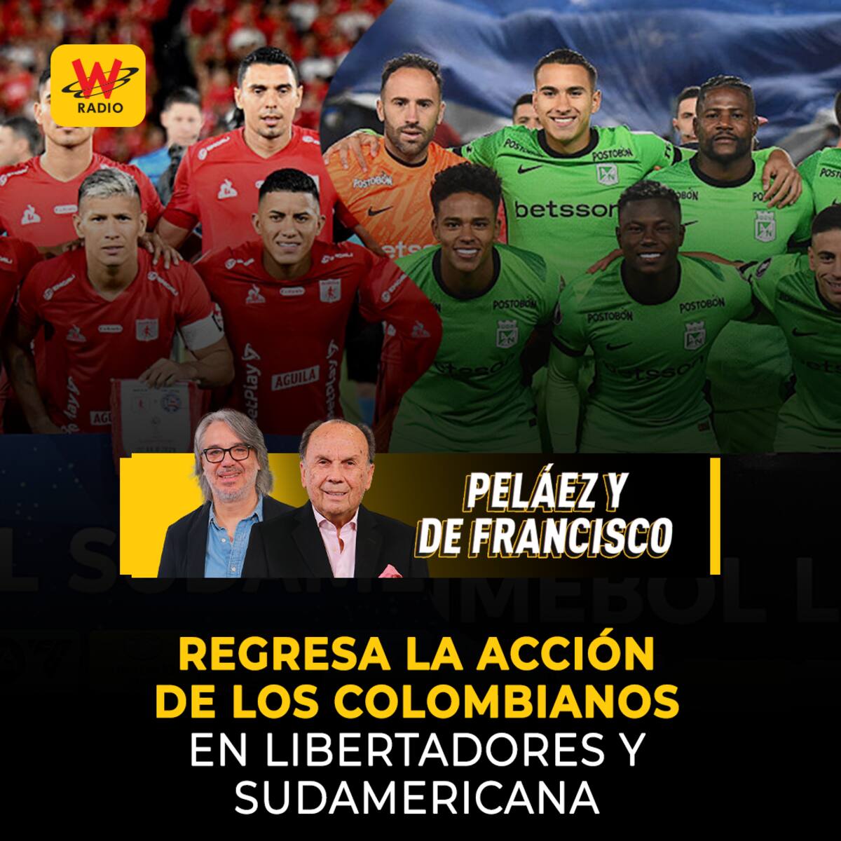 Escuche aquí el audio completo de Peláez y De Francisco de este 12 de agosto de 2025