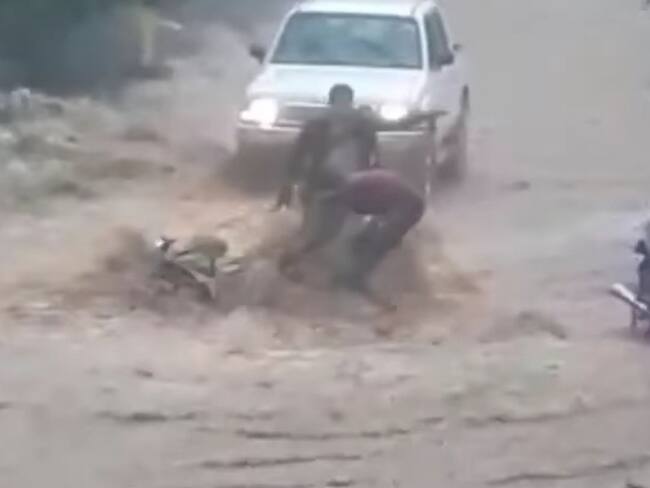 La cabecera municipal resultó gravemente afectada. Crédito: Alcaldía Suárez, Cauca