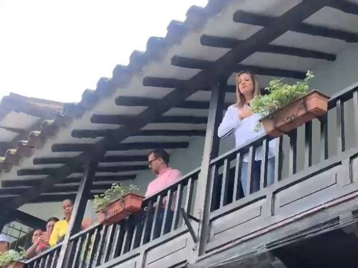 Yulia Rodríguez llegó a asumir como alcaldesa en Girón haciendo valer su credencial