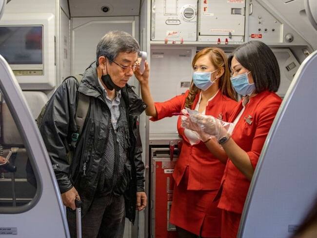 Viajeros que lleguen a Colombia serán inadmitidos si no llenan formato sobre Coronavirus. Foto: Getty Images